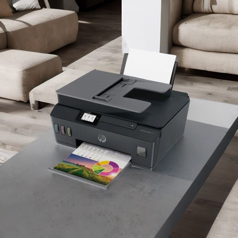 HP Smart Tank 530 Wireless on a table
