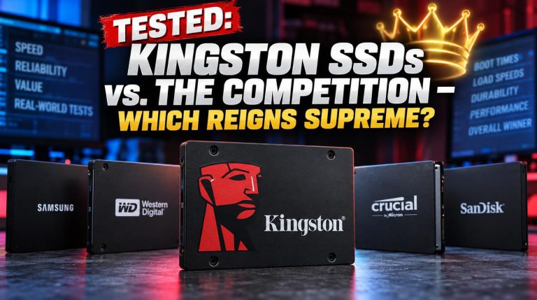 Kingston SSD vs competition